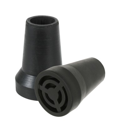 CONTERA BASTON. GOMA. NEGRO.Ø 18 MM. EHL