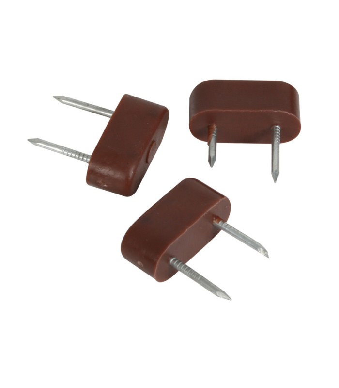 TOPE 2 PUNTAS PEQ. MARRON. 12 UNID EHL