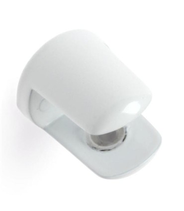 SOPORTE ESTANTE CRISTAL. 3-6 MM.BLCO.EHL