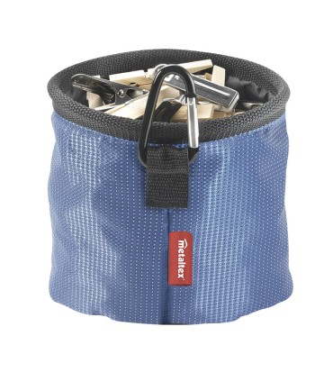 BOLSA PORTAPINZAS CON MOSQUETON COLGADOR