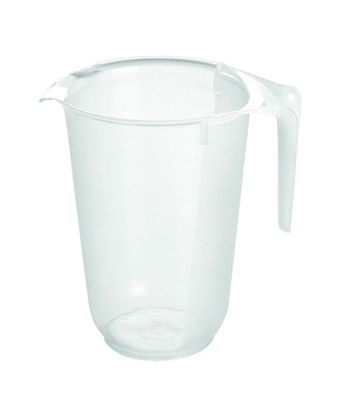 JARRA GRADUADA PLASTICO 1 LT.