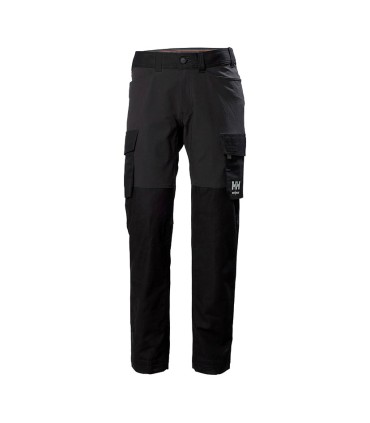 PANTALON CARGO OXFORD 4X NEGRO T/48