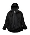 CHAQUETA SHELL OXFORD NEGRO T/XXL