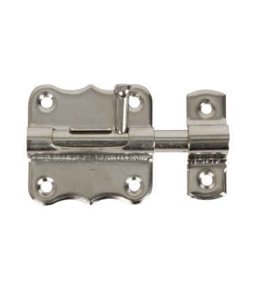 PASADOR FORMA CERROJO H.NIQUEL.60 MM.