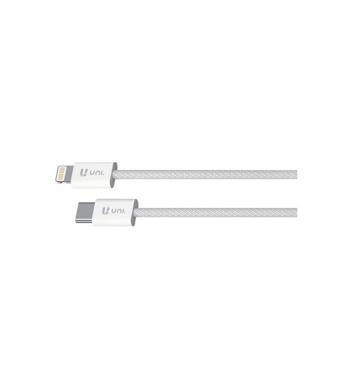 CABLE C-LIGHTNING 30W 3A 2M BLANCO UNICO
