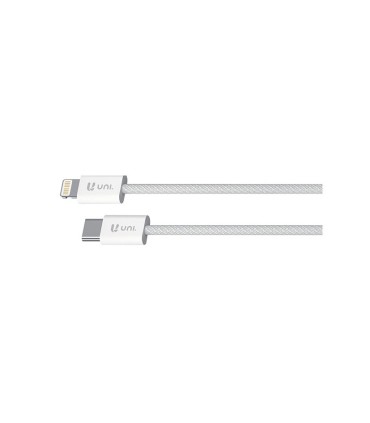 CABLE C-LIGHTNING 30W 3A 2M BLANCO UNICO