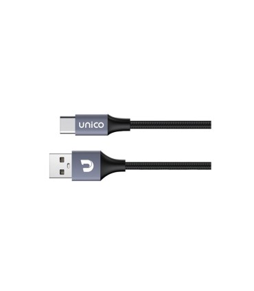CABLE C-USB 18W 3A 2M NEGRO UNICO