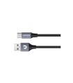 CABLE C-USB 18W 3A 2M NEGRO UNICO