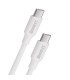 CABLE C-C 60W 3A 1M BLANCO