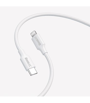 CABLE C-LIGHTNING 30W 6A 1M BLANCO