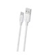CABLE C-USB 3A 1M BLANCO