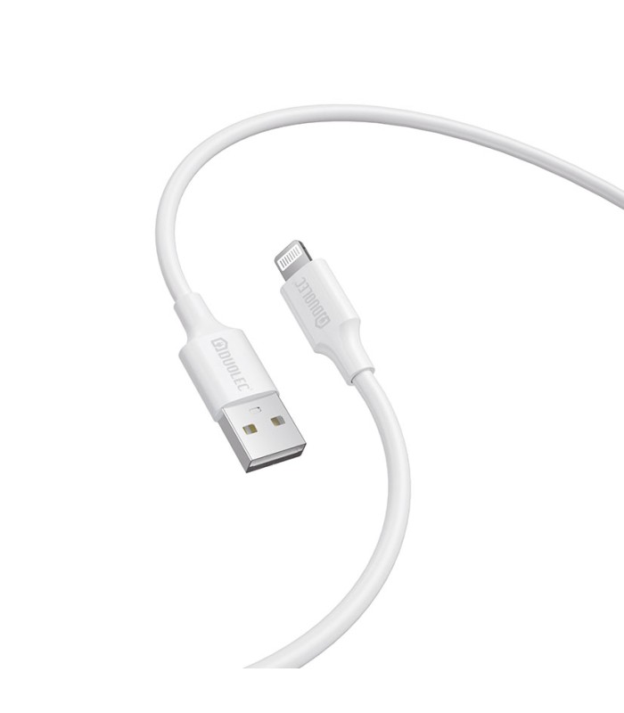 CABLE LIGHTNING-USB 3A 1M BLANCO