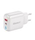 CARGADOR DUAL USB-C 30W BLANCO