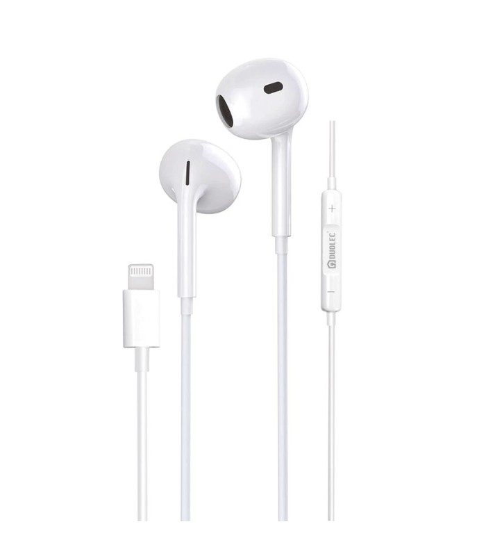 AURICULARES LIGHTNING BLANCO