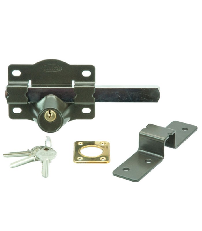 CERROJO 1203 LLAVE 105MM ESMALTADO