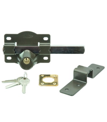 CERROJO 1203 LLAVE 105MM ESMALTADO