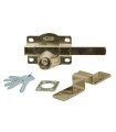 CERROJO 1203 LLAVE 105MM LATONADO