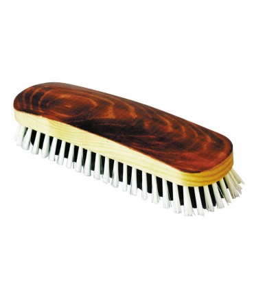 CEPILLO ROPA MADERA/FIBRA PVC