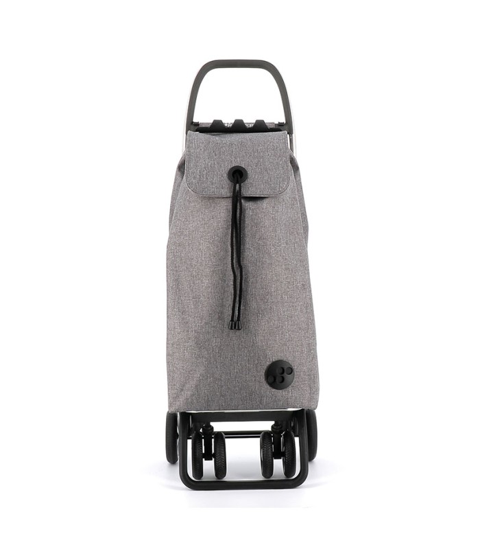 CARRO COMPRA I-MAX TWEED 4 GRIS ROLSER