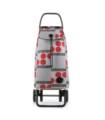 CARRO COMPRA I-MAX LOGOS 4 ROJO ROLSER