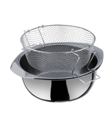 FREIDORA C/CESTILLO+FONDO DIFUSOR 20CM