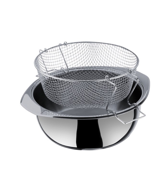 FREIDORA C/CESTILLO+FONDO DIFUSOR 24CM.