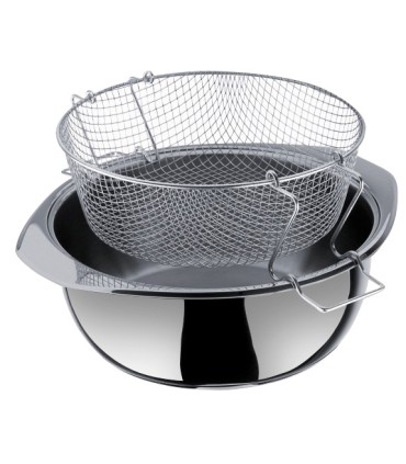 FREIDORA C/CESTILLO+FONDO DIFUSOR 24CM.