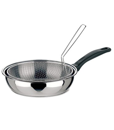 SARTEN-FREIDORA C/MANGO Y CESTILLO