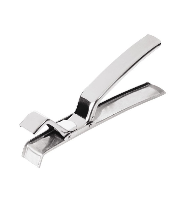 PINZA TENAZA PARA BANDEJA HORNO INOX.