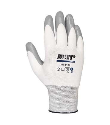 GUANTE POLIAMIDA NITRILO GRIS T/9