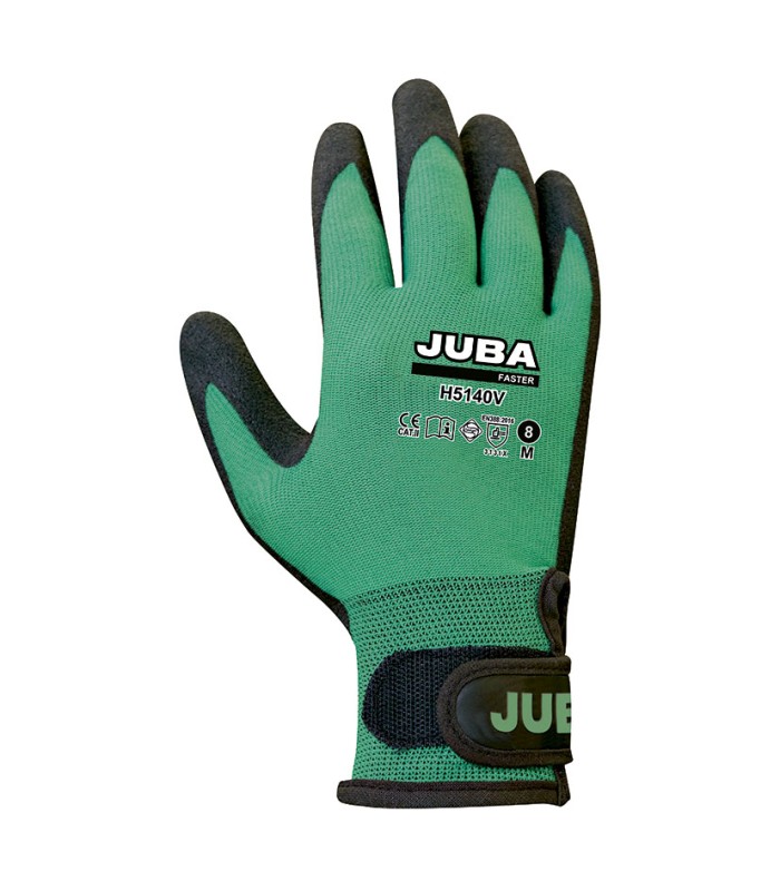 GUANTE JARDIN NYLON+PVC T/10