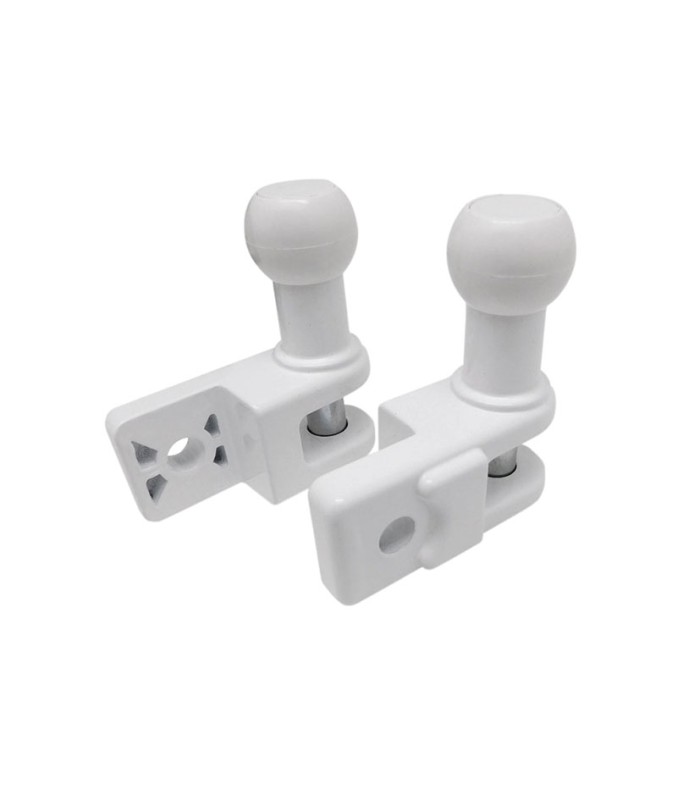 SOPORTE BARANDILLA TOLDO. BLCO. 2 UN.
