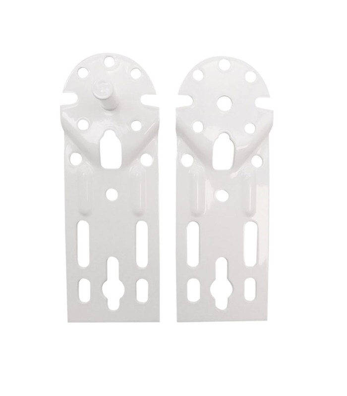 SOPORTE EJE TOLDO PARED. BLCO. 2 UN.