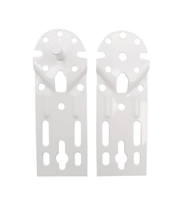 SOPORTE EJE TOLDO PARED. BLCO. 2 UN.