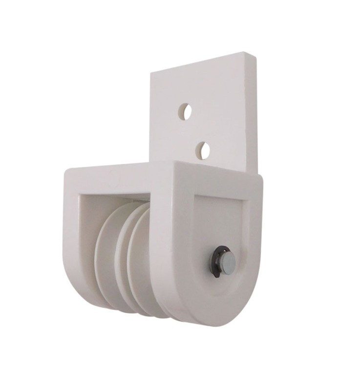 POLEA FRONTAL PERGOLA TOLDO. BLCO.