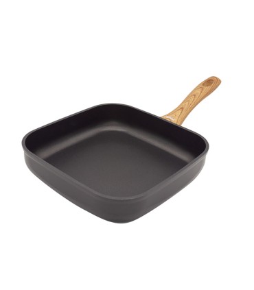 SERIE FORET. SARTEN CUADR.24 CM.INOXIBAR