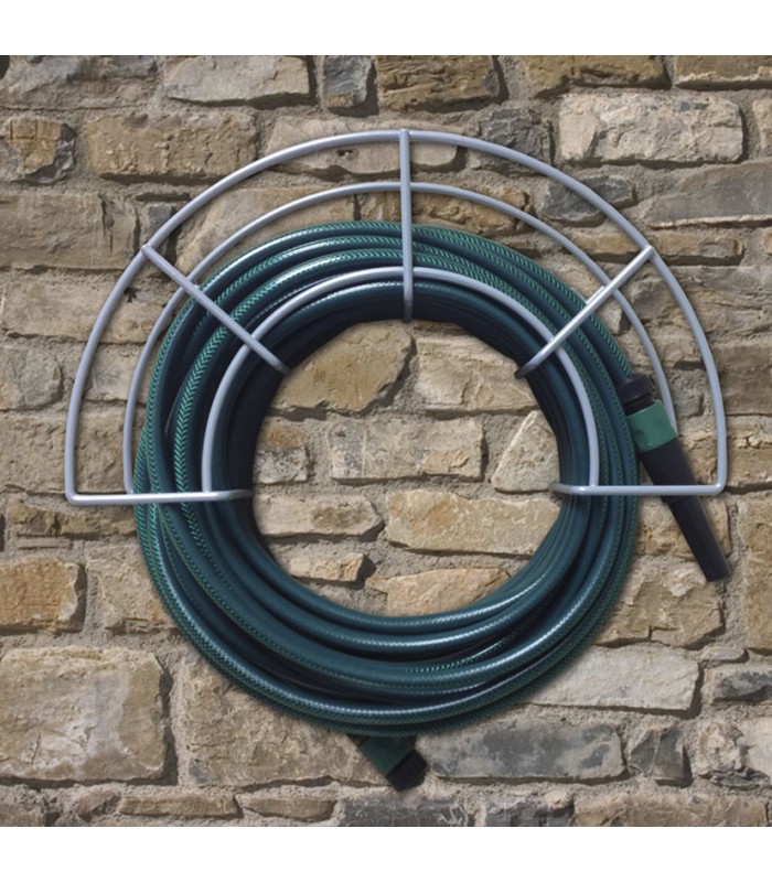 SOPORTE MANGUERA PEQUEÑO GRIS.