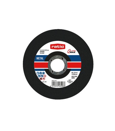 DISCO CORTE METAL 115X2.5X22 RATIO