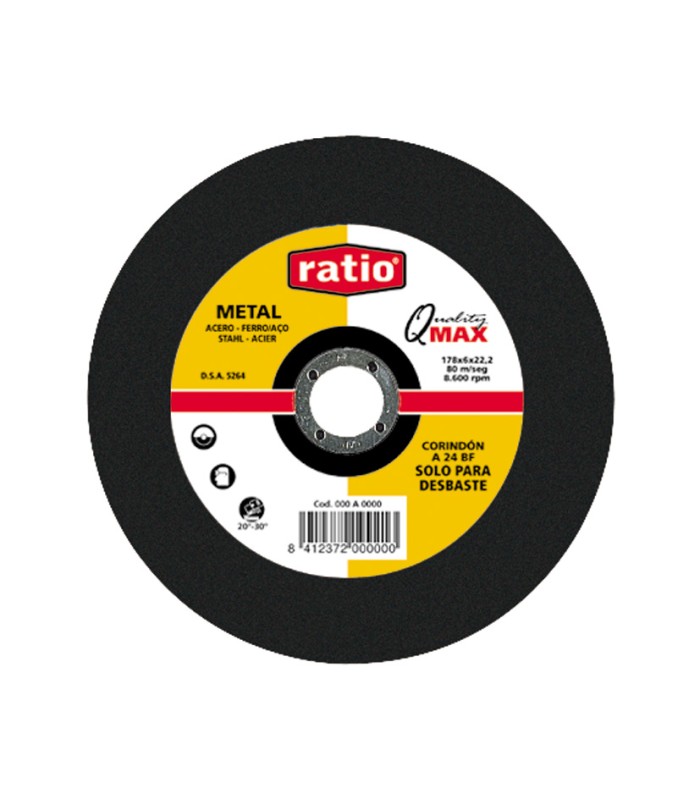 DISCO DESB.METAL 115X6X22 RATIO