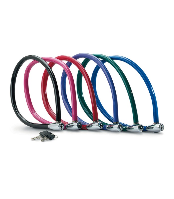 CABLE ANTIRROBO BICI. C/LLAVE 55 CM.SURT