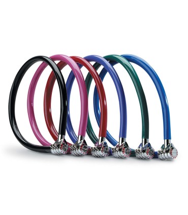 CABLE ANTIRROBO BICI. COMB. 55 CM. SURT.