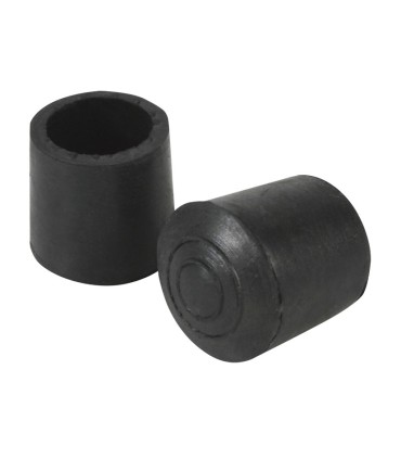 CONTERA CILIND. GOMA NEGRA 22MM 50 UN.