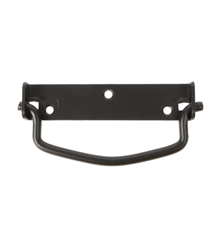 ASA ABATIBLE HIERRO PINT. NEGRO 125MM.