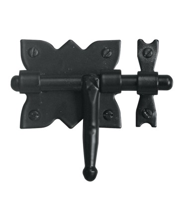 PASADOR RUSTICO NEGRO 40 MM