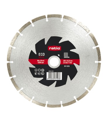 DISCO SEGMEN.UNIV.ECO 230MM.RATIO