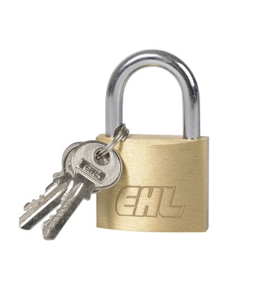 CANDADO LATÓN. ARCO NORMAL. 40 MM.