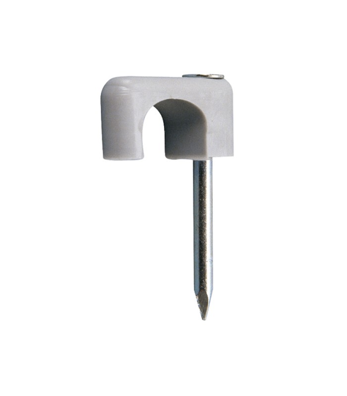 GRAPA PLAST. BLANCO N.9 mm. 8U.EHS