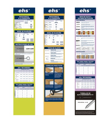 PLV TORNILLERIA EHS (PACK 3)