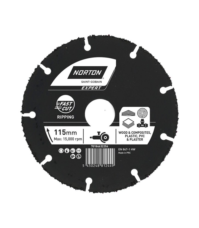 DISCO DIAMANTE MULTIMATERIALES 115 MM.