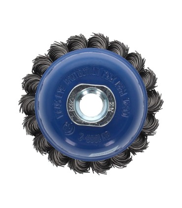CEPILLO TAZA ALAMBRE TRENZADO 75 MM.